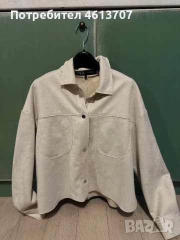 Zara екрю яке не е носено, снимка 2 - Якета - 51945809