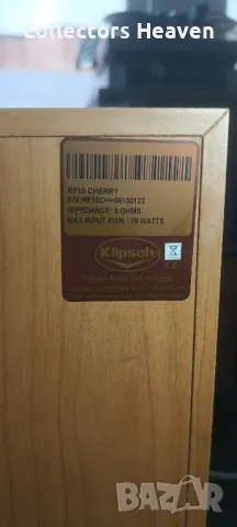 Klipsch RF10CH, снимка 7 - Тонколони - 49327874