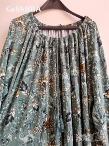 СТРАХОТНА ТУНИКА ЕФЕКТЕН ДЕСЕН 5XL-6XL, снимка 3 - Туники - 50428689