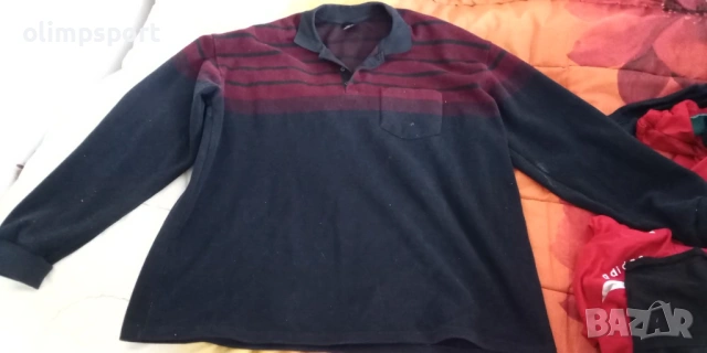 мъжка блуза с дълъг ръкав color colucci  размер хххл-ххххл