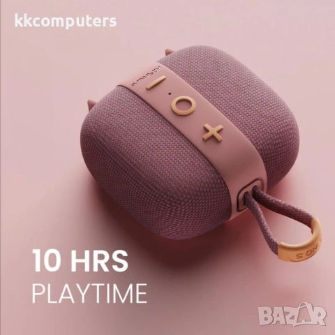 HiFuture LINO S - мощна Bluetooth тонколона 12W, IPX7, Auracast, TWS - лилава, снимка 2 - Bluetooth тонколони - 53910008