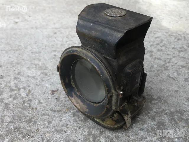 стар газен вело фар "HAECKEL's STAR" - MADE IN GERMANY, снимка 1