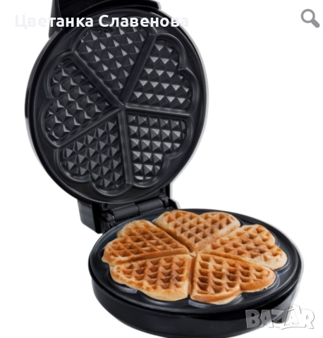 Гофретник Bestron AWM700S   700W, снимка 5 - Гофретници - 52443869