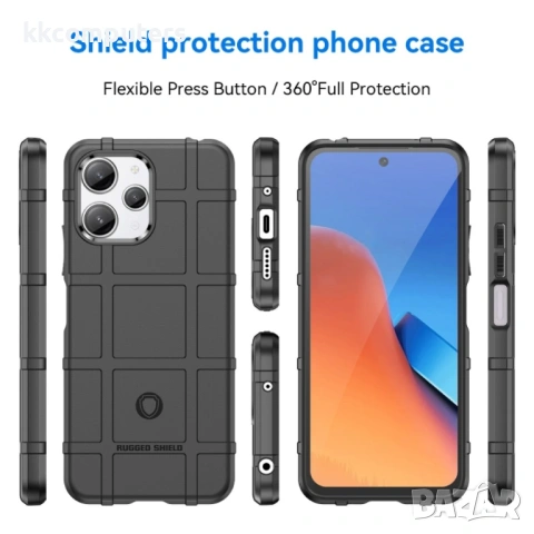 Xiaomi Redmi 12 5G (Global) / Poco M6 Pro 5G TPU Удароустойчив Калъф и Протектор, снимка 7 - Калъфи, кейсове - 53231777