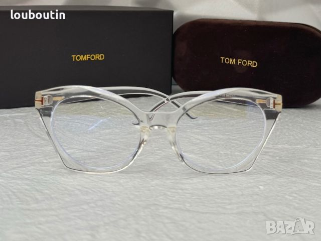 TOM FORD дамски диоптрични рамки очила за компютър котка, снимка 5 - Слънчеви и диоптрични очила - 45242539