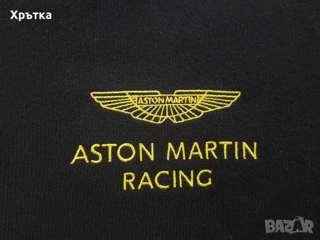 Hackett Aston Martin - Оригинален мъжки пуловер с цип размер M, снимка 6 - Пуловери - 48262290