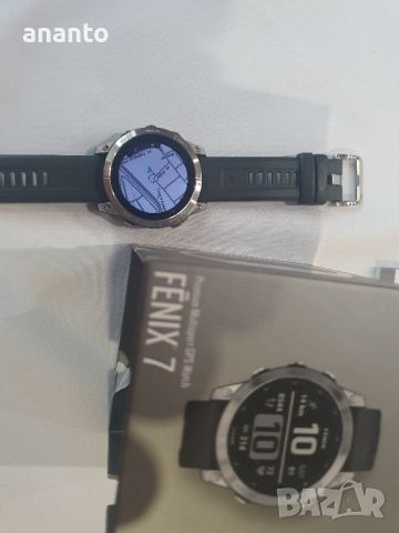 Garmin FENIX 7 silver/grafite- мултиспорт смарт часовник, снимка 5 - Други - 45326217