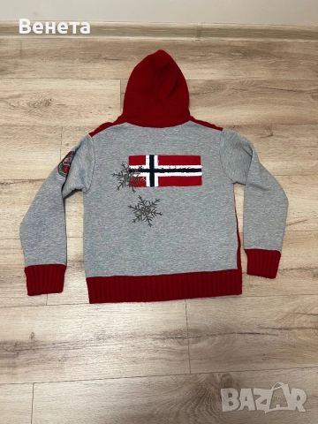 Мъжки полар Napapijri. Размер XL., снимка 2 - Якета - 51897122