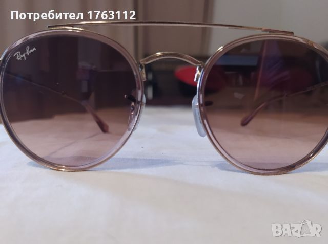 Ray Ban очила, носени много малко, с една малка драскотина на дясното стъкло. Калъф - леко прегънат, снимка 1 - Слънчеви и диоптрични очила - 46173294