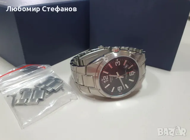 Часовник Casio EF-125D-1AVEG Edifice , снимка 2 - Мъжки - 49660955