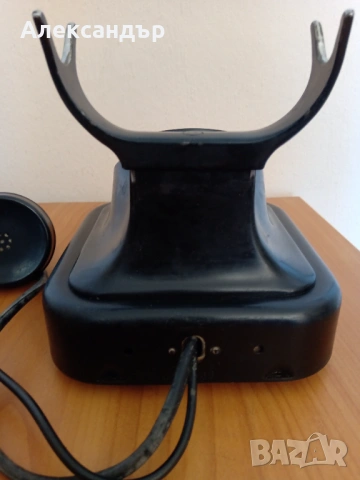 Ретро телефон работещ, снимка 4 - Антикварни и старинни предмети - 53915745