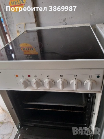 Печка със керамични котлони и вентилатор Siemens , снимка 5 - Печки, фурни - 53658702