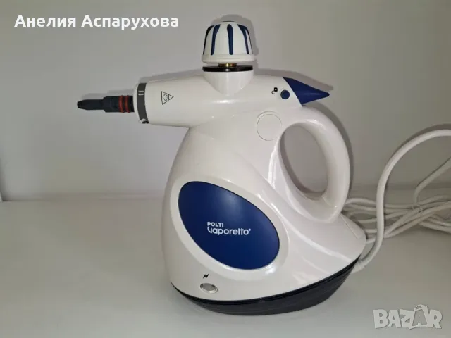 Парочистачка Polti Vaporettino First, 1000 W, Бяла/Синя, снимка 2 - Парочистачки и Водоструйки - 48245959