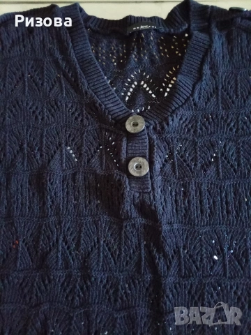 Подарявам Лилаво и червено -палто, два бр. пончо, 4бр.блузки с дълъг ръкав, снимка 5 - Блузи с дълъг ръкав и пуловери - 54137935