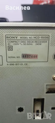 Глава Sony rx99, снимка 2 - Аудиосистеми - 48386502