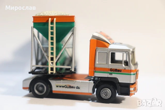 HERPA 1:87 H0 MAN ТИР КАМИОН ИГРАЧКА КОЛИЧКА МОДЕЛ, снимка 7 - Колекции - 50767219