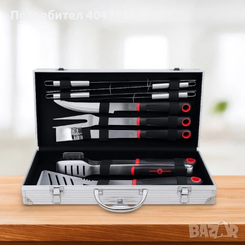 Луксозен комплект , снимка 3 - Прибори за хранене, готвене и сервиране - 51762092