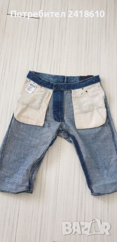 G - Star Arc Loose Short Jeans Mens Size 32 ОРИГИНАЛ! Мъжки Къси Дънкови Панталони!, снимка 11 - Къси панталони - 46448005