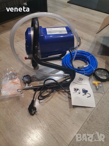 Електрическа помпа, пистолет за боядисване 750w, снимка 9 - Компресори - 53250141