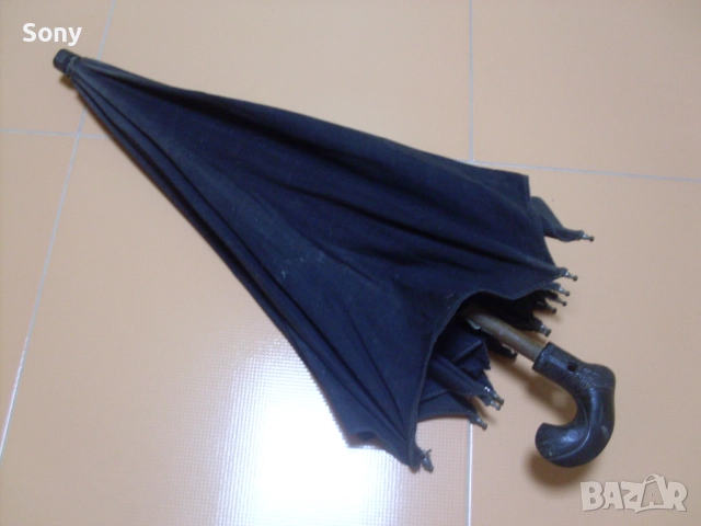 Стар чадър., снимка 10 - Антикварни и старинни предмети - 52580591