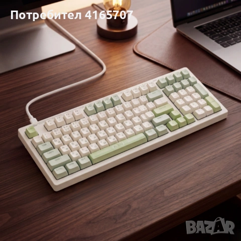 Механична клавиатура K300 – прецизност, комфорт и стил в едно, снимка 5 - Друга електроника - 54042757