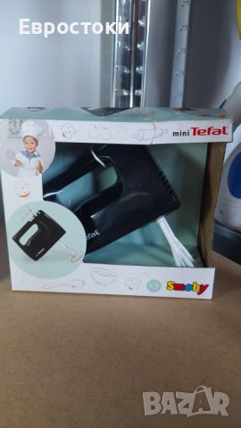 Комплект детски играчки Smoby - тостер и миксер Tefal, снимка 11 - Образователни игри - 45887866