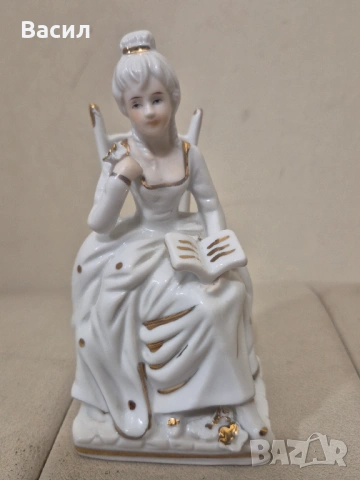 Порцеланова фигура позлата, снимка 2 - Други ценни предмети - 54150336