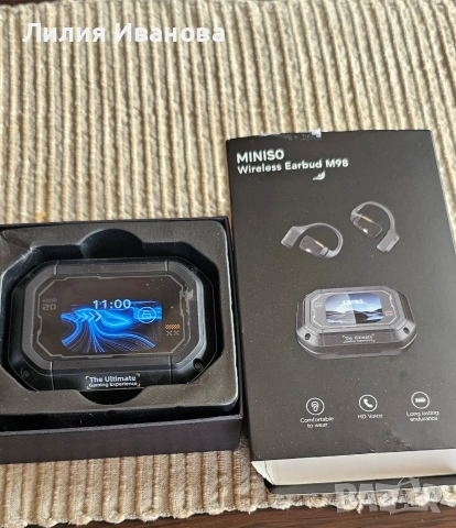 Безжични слушалки, AI преводач, 135 езика, Hi-Fi стерео звук, черни, пълен комплект, снимка 3 - Слушалки за компютър - 53915023