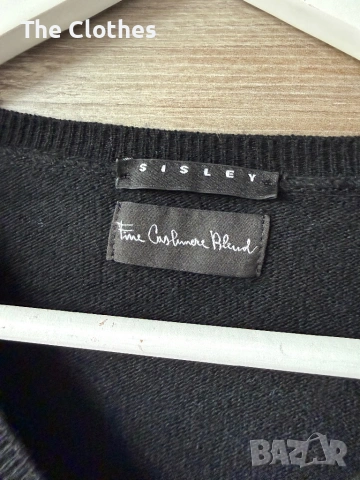 Пуловер Sisley вълна Л размер, снимка 2 - Пуловери - 53457145