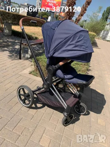 Количка Cybex Priam Lux, снимка 4 - Детски колички - 49568150