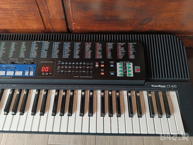 Синтезатор Casio  CT 670, снимка 3 - Синтезатори - 52324682