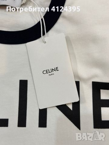 Тениска CELINE, снимка 2 - Тениски - 46125816