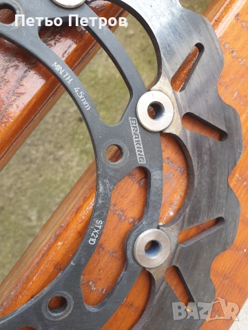 Yamaha R-6 предни дискове BRAKING, снимка 4 - Части - 53681638