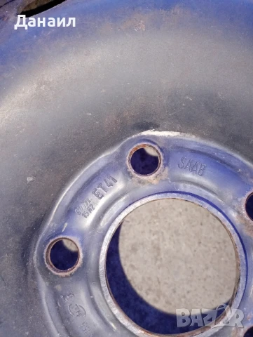 джанти с гуми 5*110 Опел/сааб, снимка 2 - Гуми и джанти - 50482873