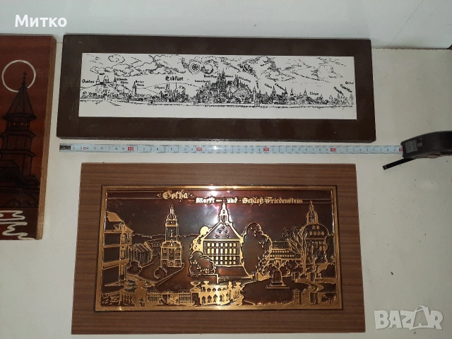 Дървено инкрустирано пано на руска църква Преображение Господне в Кижи, снимка 8 - Антикварни и старинни предмети - 53036893