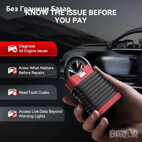 Нов THINKDIAG BD6 Безжичен OBD2 Диагностичен Скенер за Кола автомобил ремонт, снимка 8 - Друга електроника - 54092498