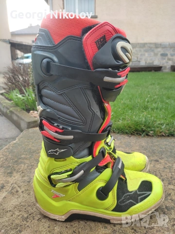 Ботуши за мотокрос ALPINESTARS TECH 7, снимка 2 - Аксесоари и консумативи - 54084819