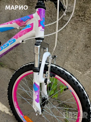 Като нов Алуминиев Детски велосипед 20цола Cross speedster 6 скорости, снимка 6 - Велосипеди - 50170404