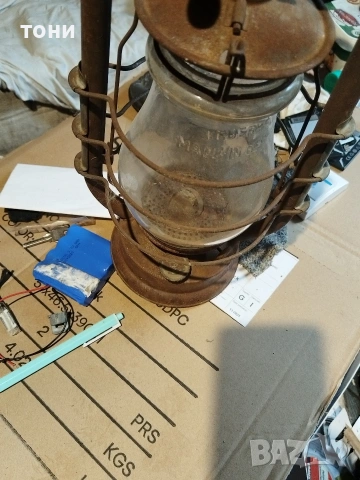 газ е на лампа Немска, снимка 3 - Антикварни и старинни предмети - 54027001