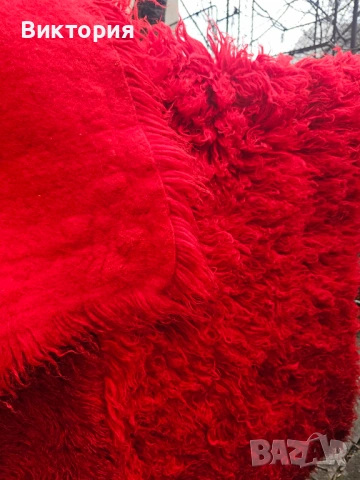 Два килима, халища, губери от вълна, с дълъг косъм