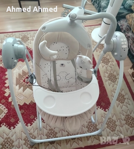 Бебешка люлка, снимка 3 - Детски люлки - 52234611