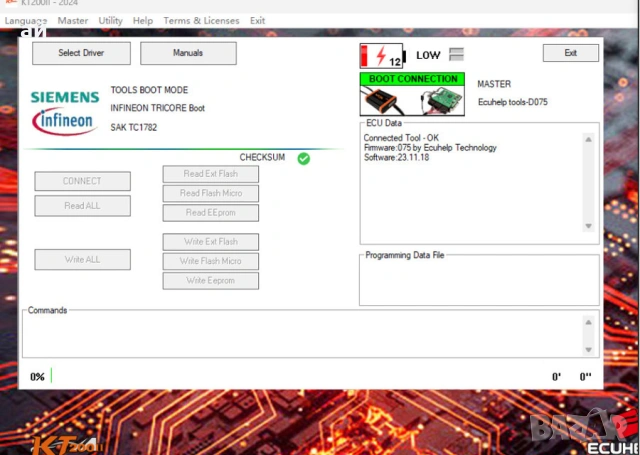 2026 KT200 II ECU програматор ОФЛАЙН Версия + VR OBD/BENCH/BOOT, снимка 14 - Аксесоари и консумативи - 53911375