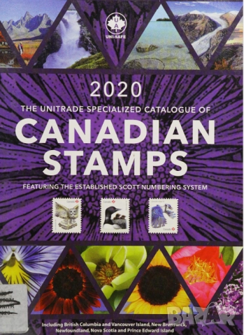 2018/2020 Два специализирани каталога на Unitrade на канадските марки (на CD)