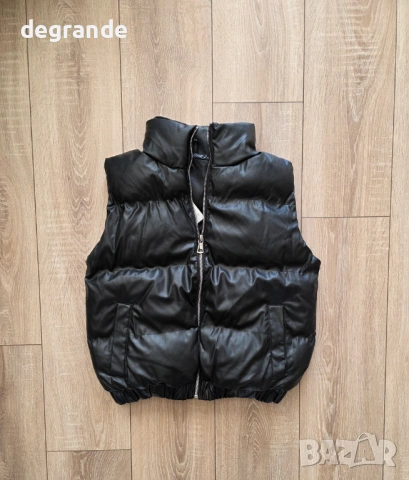 Къс кожен елек