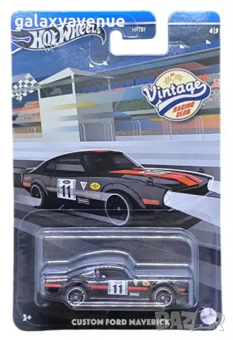 Ford Maverick Vintage Racing Club 2024 Hot Wheels 1/64

, снимка 1 - Колекции - 48653154