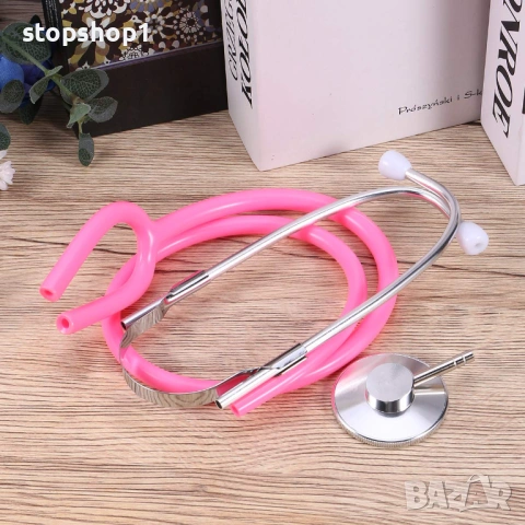  Стетоскоп Работещ стетоскоп Лекар Медицинска сестра Медицинска игра, снимка 5 - Образователни игри - 53607756