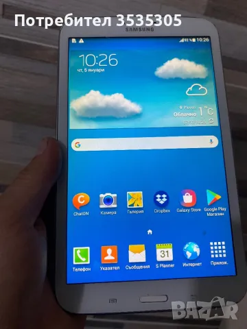 Таблет SAMSUNG GALAXY TAB 3 8.0 T310 WI-FI, снимка 9 - Таблети - 49106495