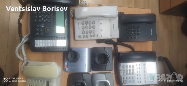 Panasonic Безжични и стационарни телефони, 22 броя цена за всичко, снимка 2 - Стационарни телефони и факсове - 52799872