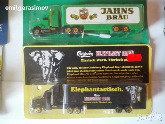 Рекламни камиончета бира , мащаб 1/87., снимка 5 - Колекции - 51150621