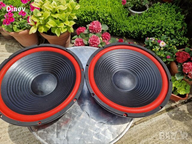 2 бр . 15"  басови говорители CONRAD 250w